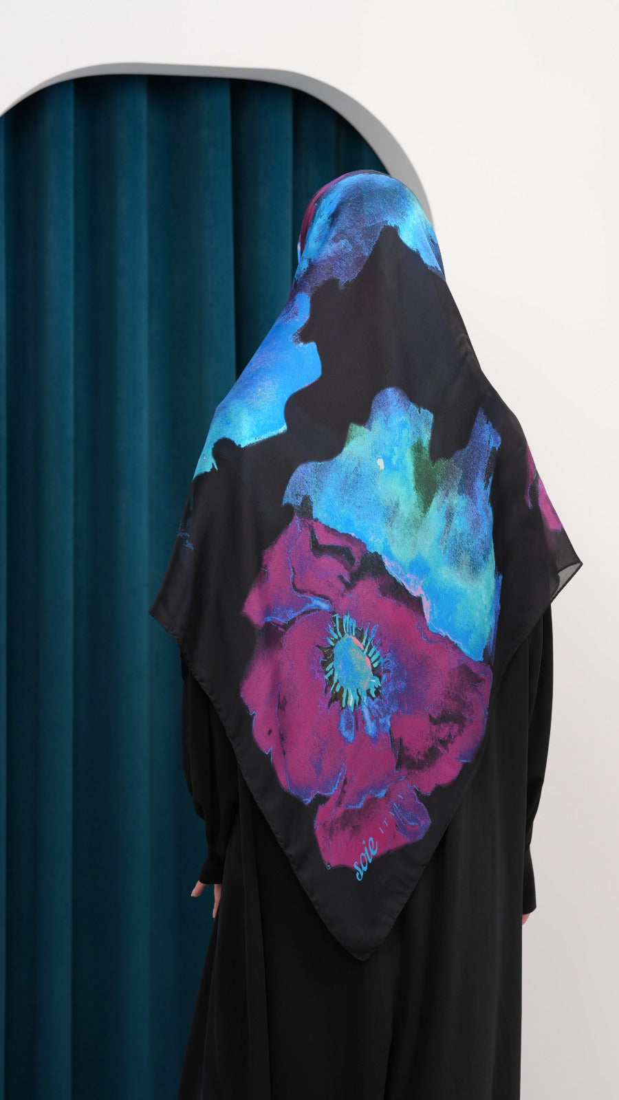 Italy silk scarf ITH4