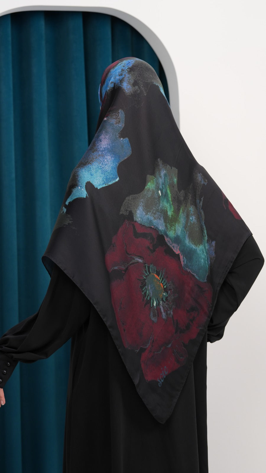Italy silk scarf ITH3