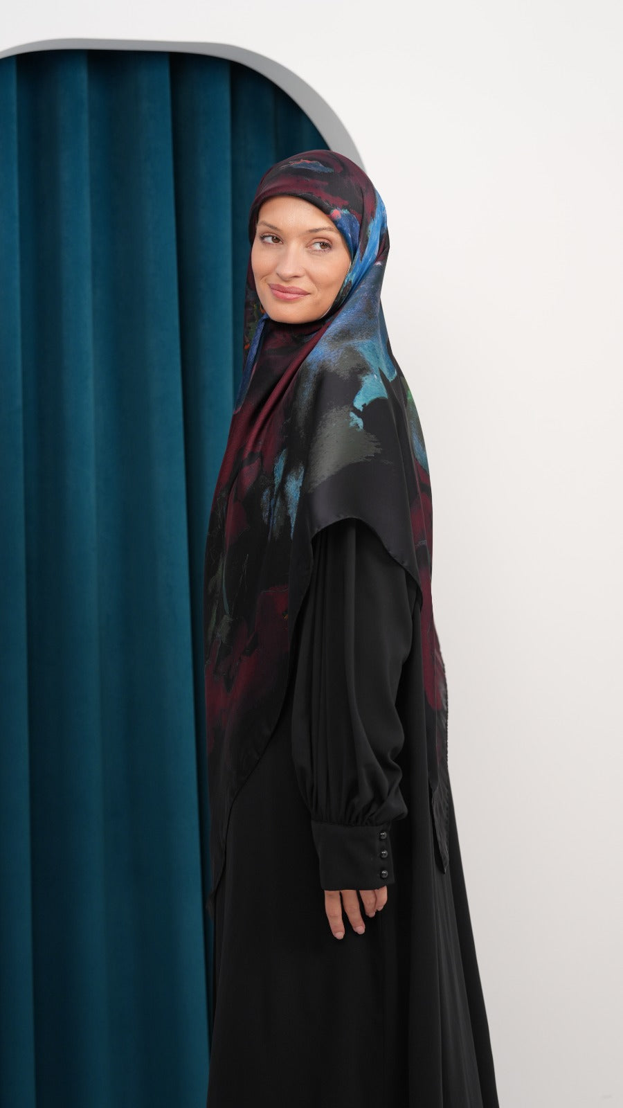 Italy silk scarf ITH3