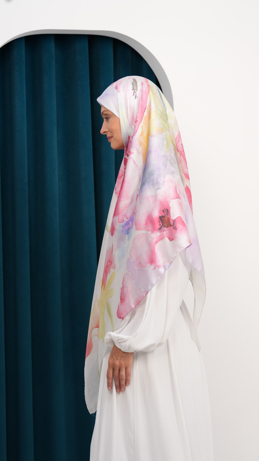 Italy silk scarf ITH5