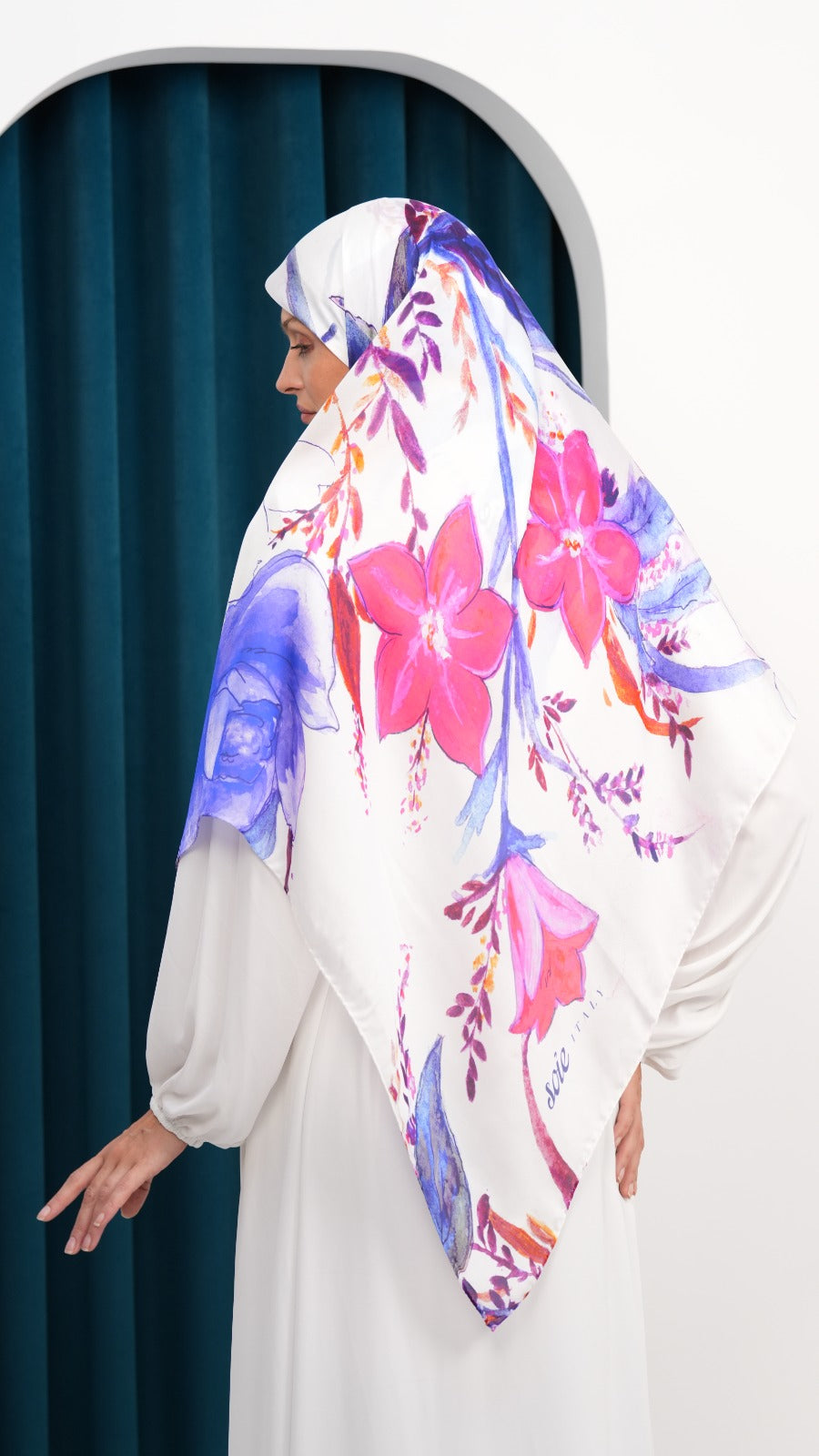 Italy silk scarf ITF1