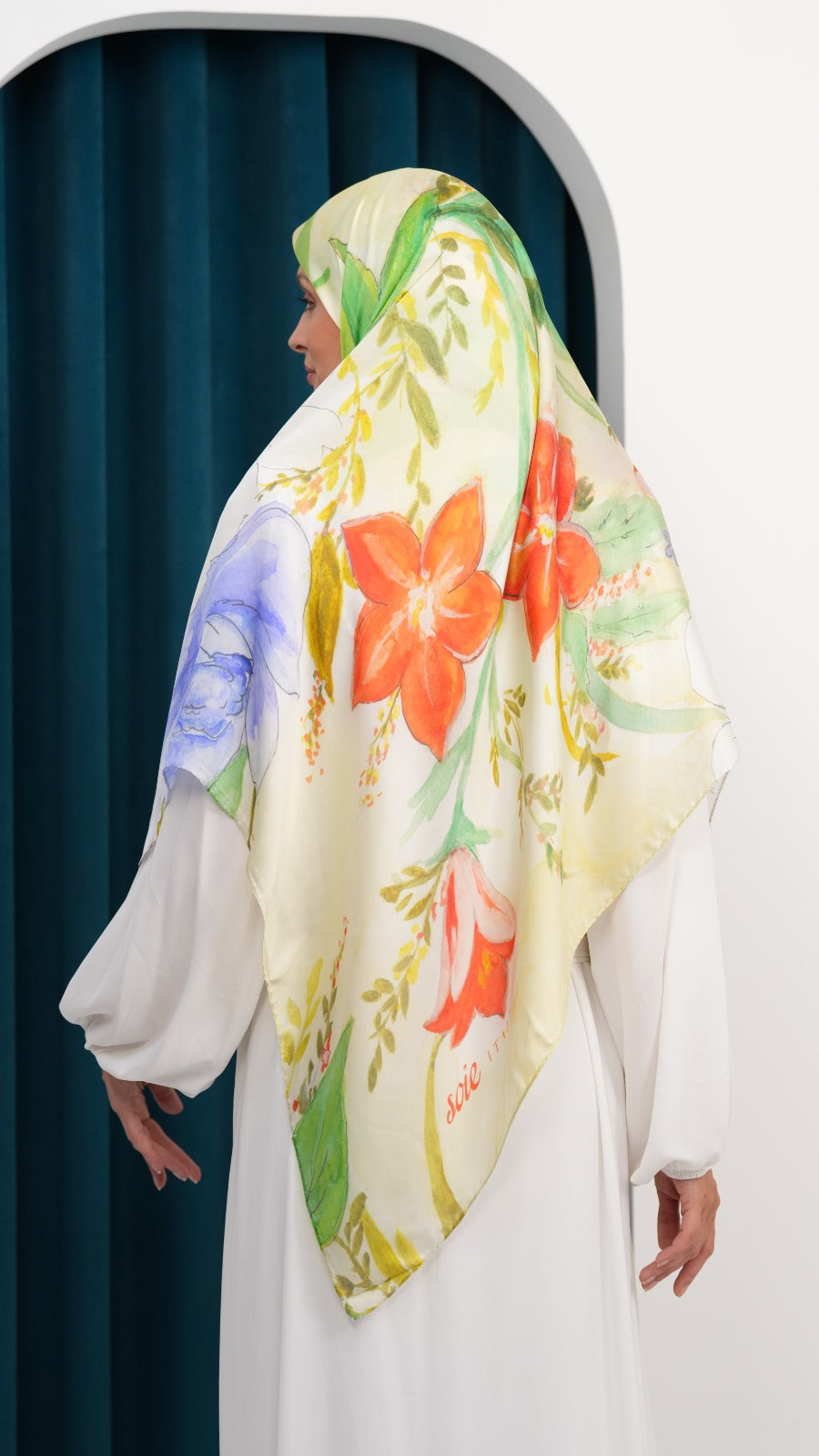 Italy silk scarf ITF2