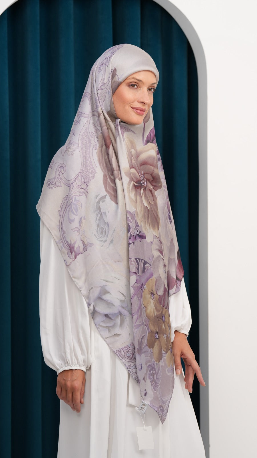 Italy silk scarf ITD1