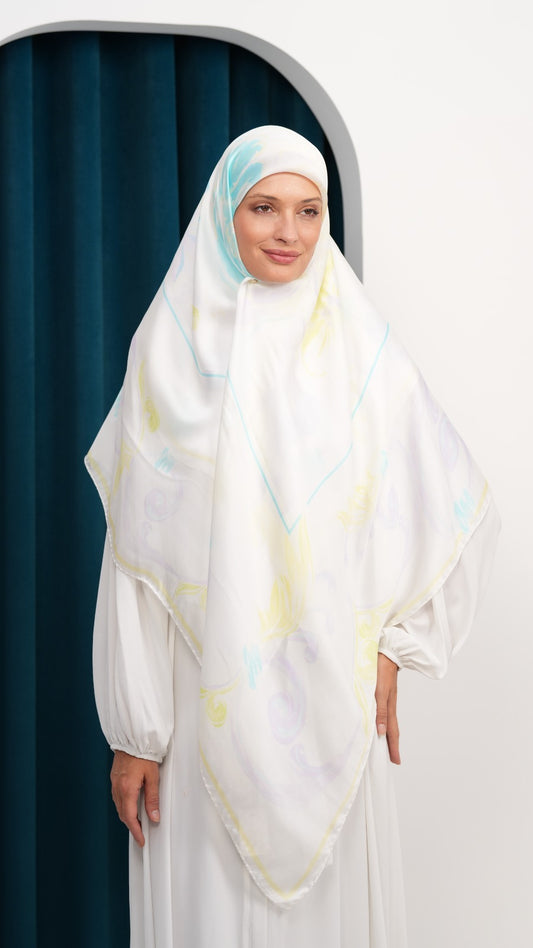 Italy silk scarf ITC1