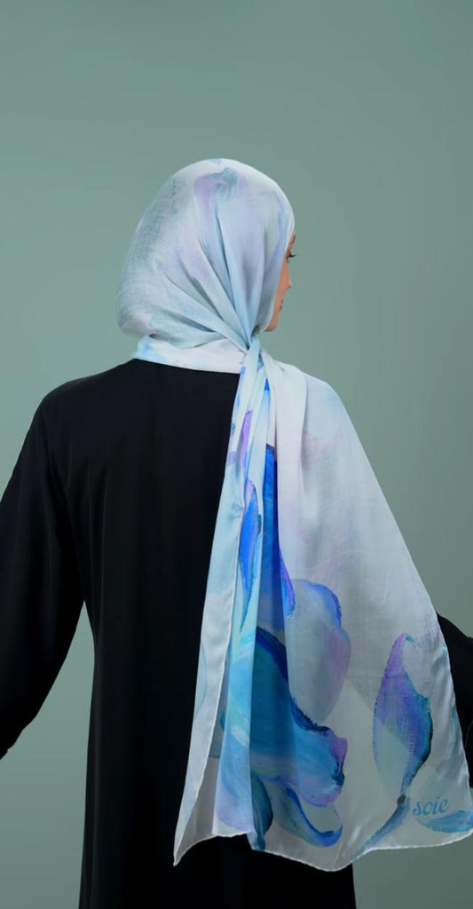 silk turkish shawl KJ2