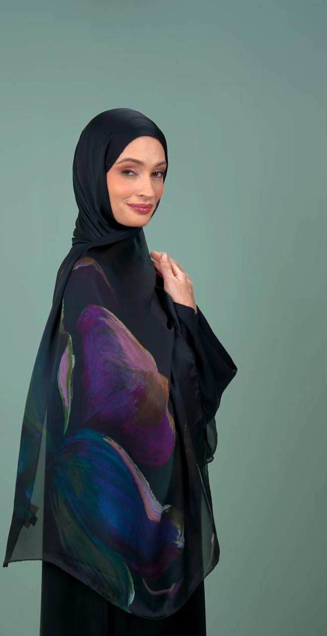 silk turkish shawl KJ9