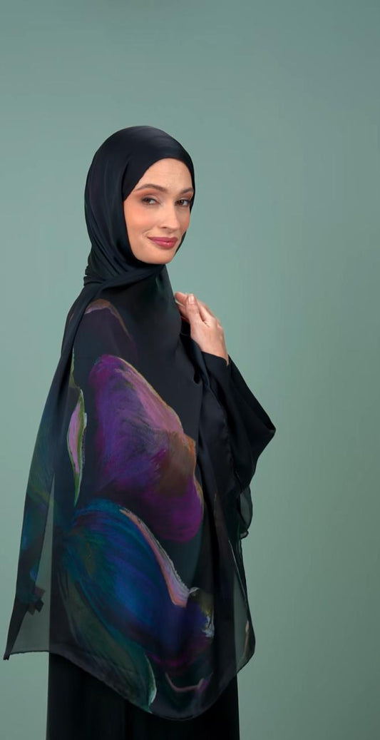 silk turkish shawl KJ9