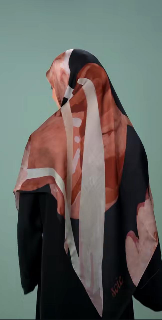 turkish silk scarf EKR1