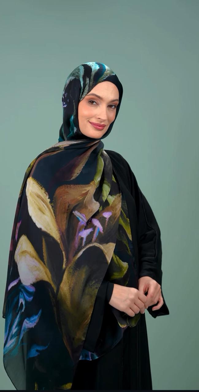 silk turkish shawl KL10