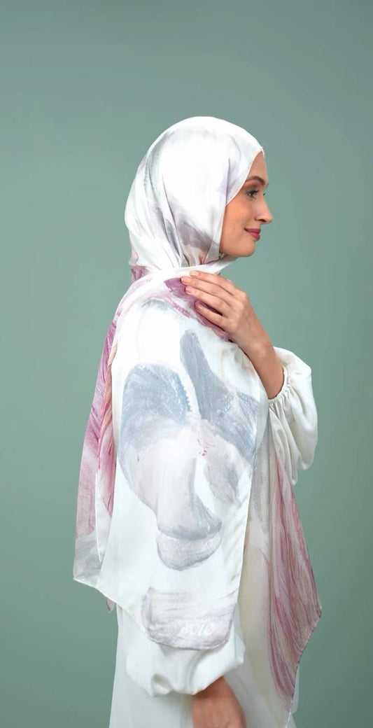 silk turkish shawl KL8