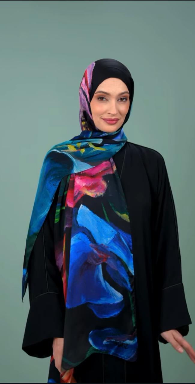 silk turkish shawl KL5
