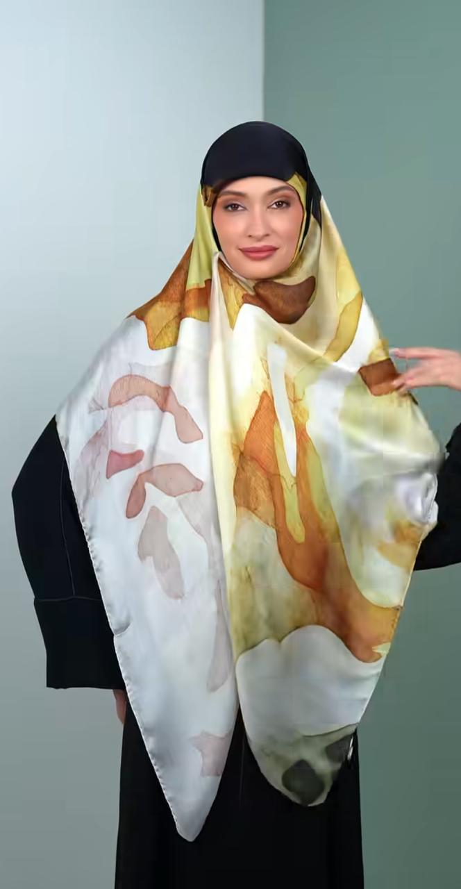 italy silk scarf KBV2