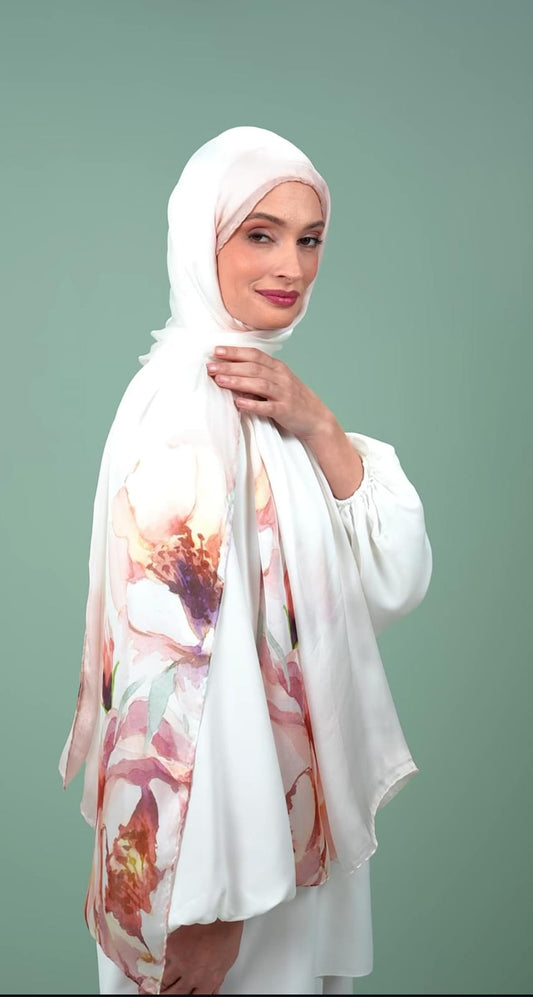 silk turkish shawl IJ4
