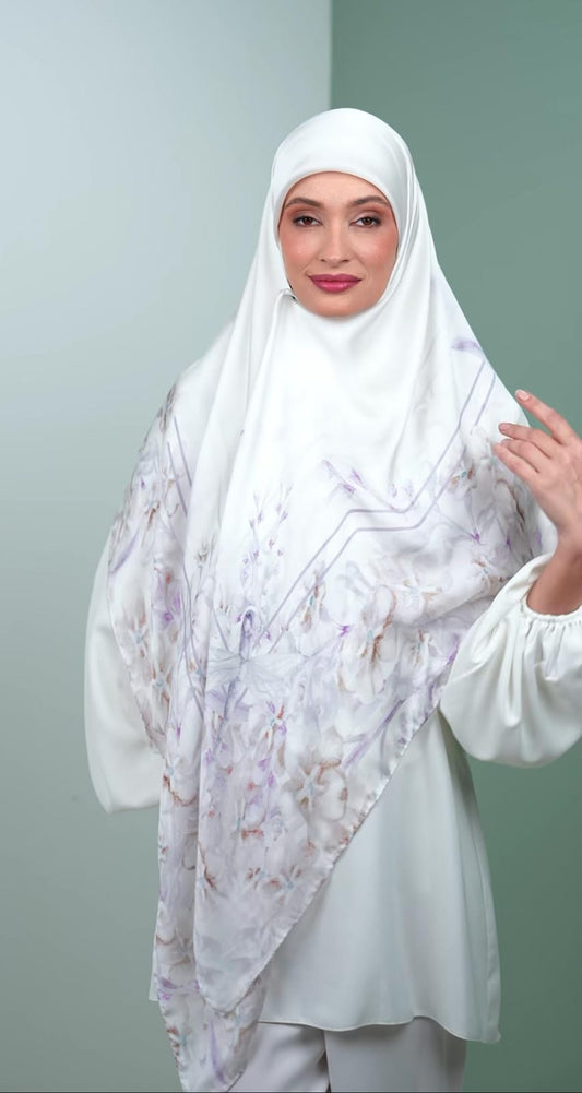 italy silk scarf KDG3