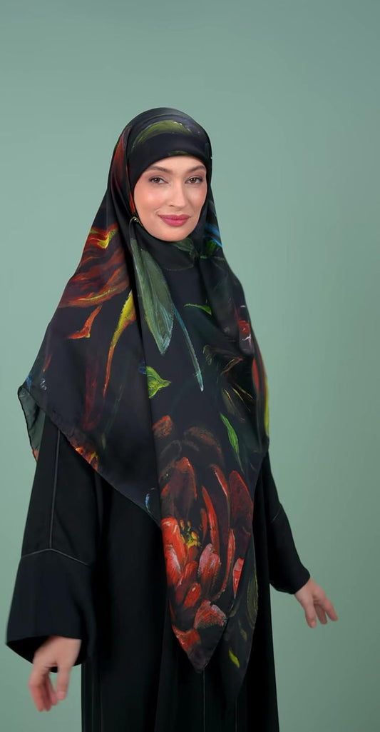 silk turkish scarf DRT5