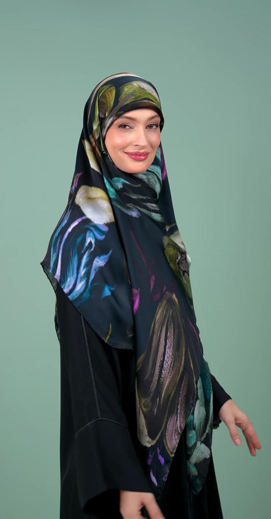 silk turkish scarf DRT2