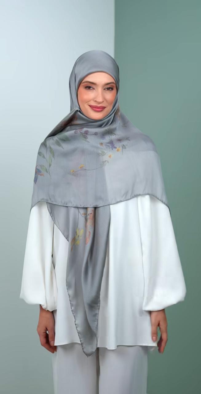 italy silk scarf KBA6