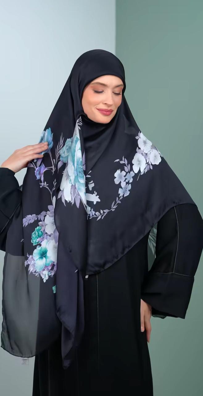 italy silk scarf KBA2