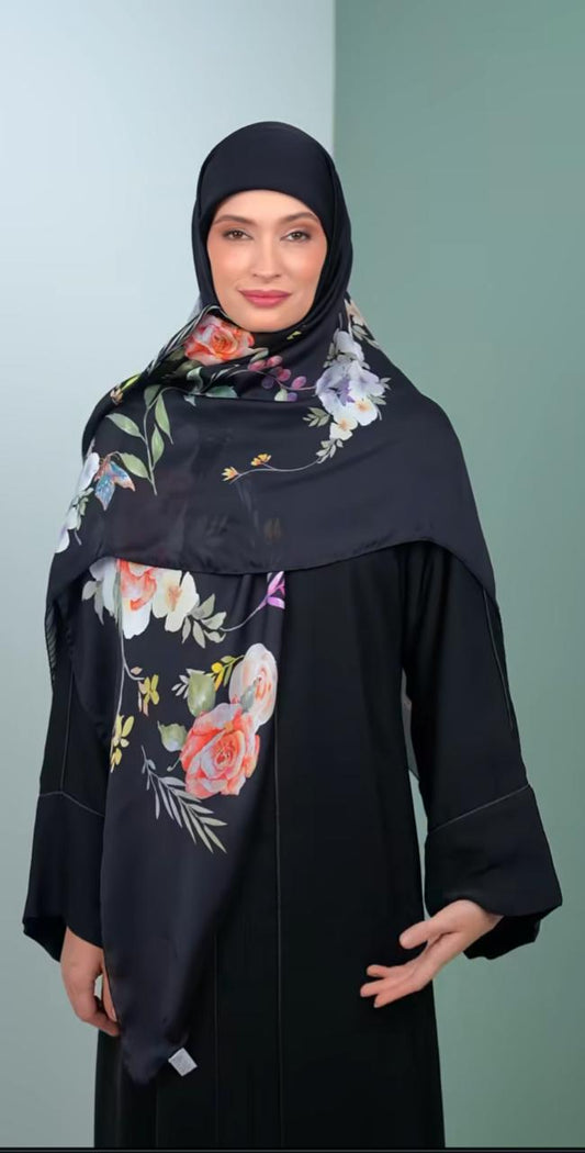 italy silk scarf KBA7