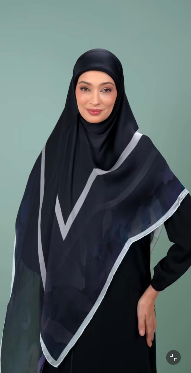 silk turkish scarf QRH2