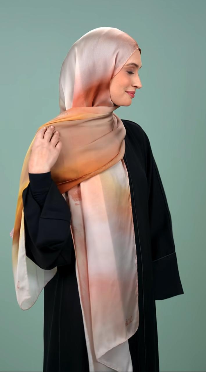 silk turkish shawl JI2