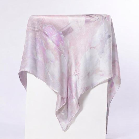 Floral Canvas scarf