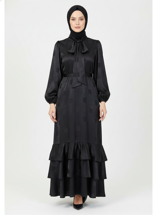 Black dress with Tie