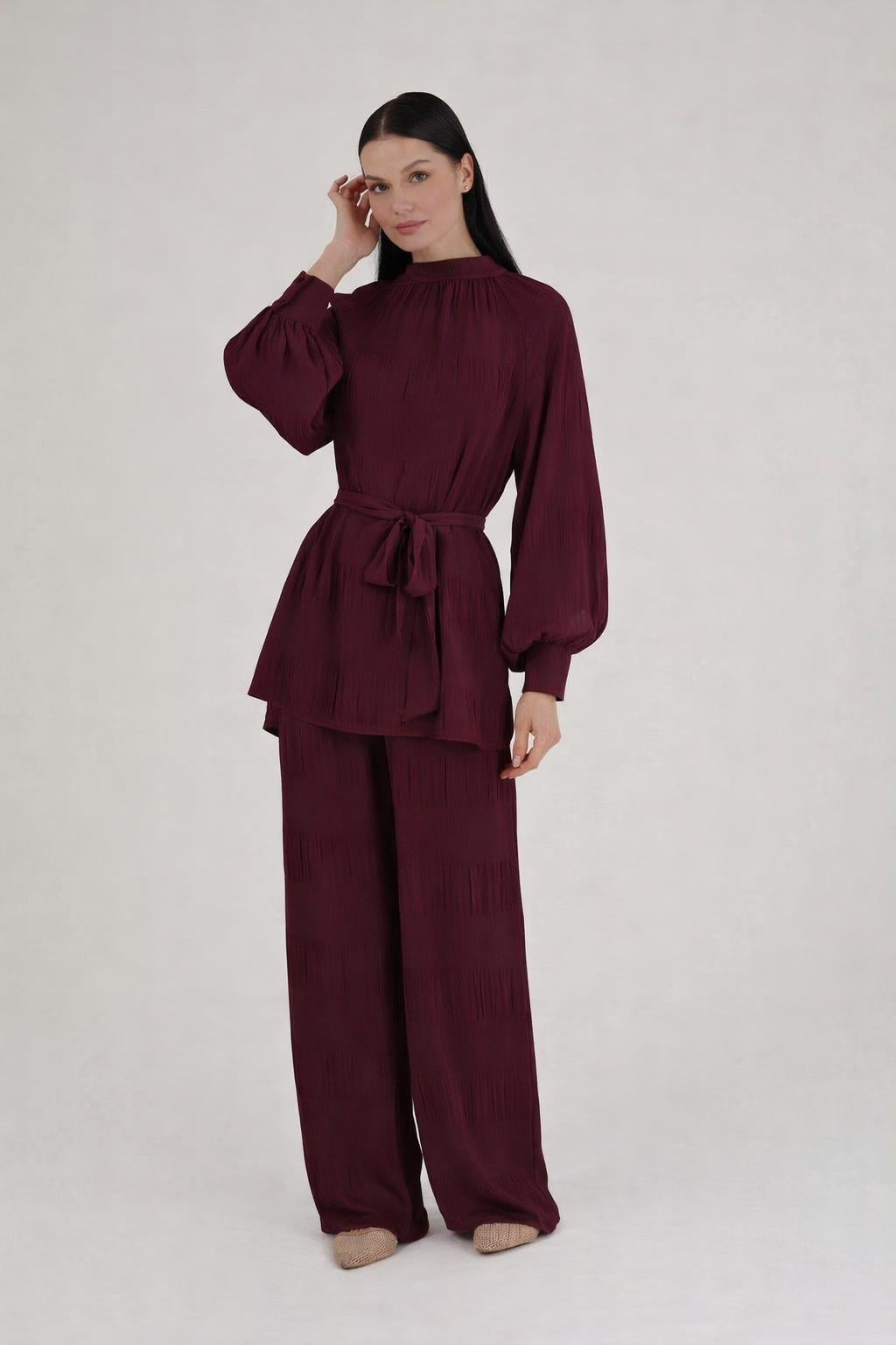 Burgundy Set JUPE