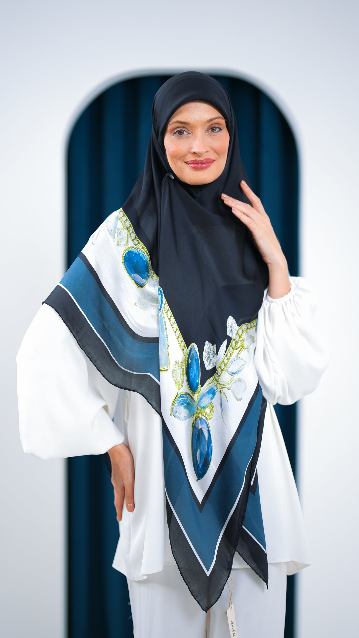Soie Turkish scarf Ctr1