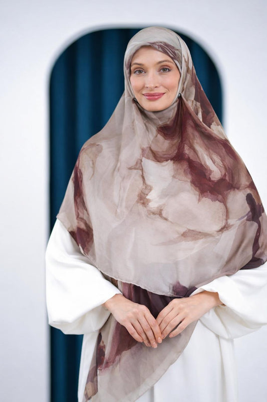 turkish silk scarf IFR8