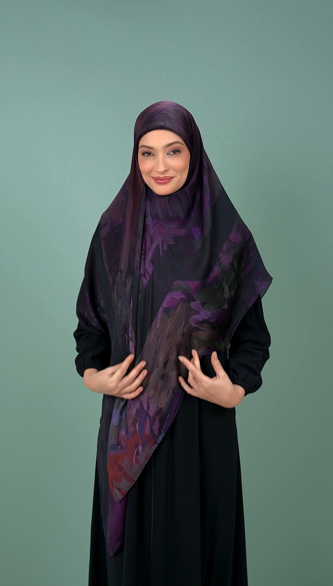 silk turkish scarf VRE 2